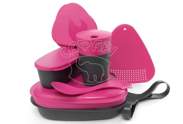 Набор посуды LIGHT MY FIRE LunchKit 2.0 pin-pack Fuchsia