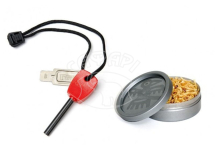 Набор огниво + щепки в банке LIGHT MY FIRE FS Scout+Tinder Dust Combo Red
