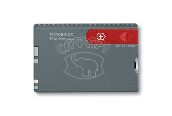Нож-кредитка Victorinox SwissCard Red/Silver