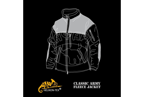 Флісова куртка Helikon-Tex Clasic Army