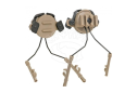 Кріплення адаптер на каску шолом HL-ACC-43-T для навушників Peltor/Earmor/Walkers (tan)