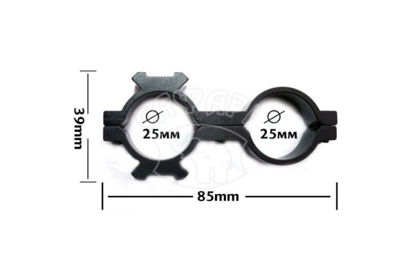 Крепление для подствольного фонаря на ствол Fenix 25mm