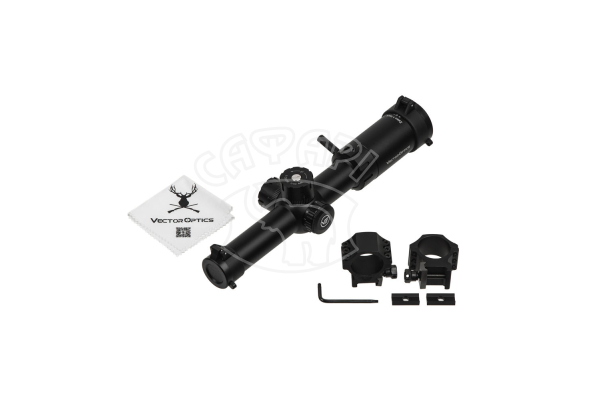 Оптичний приціл Vector Optics Zalem 1-10x24 illum SFP