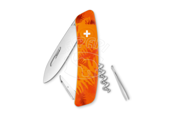 Мультитул Swiza C01 orange fern