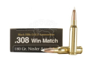 Патрон Black Hills Gold кал.308 Win пуля Nosler AccuВond масса 11,7 г