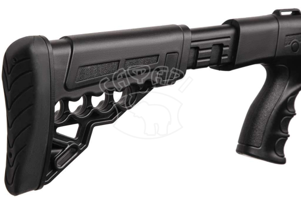 Ружье Huglu ATROX Tactic Plus Black Telescopic Stock 12/76 46 см 