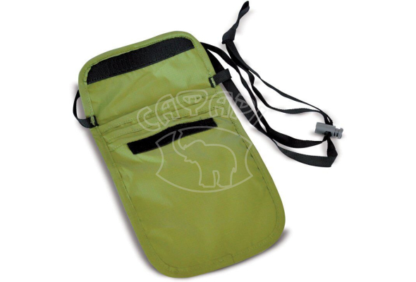 Кошелек нательный Pinguin Neck Security Green, S