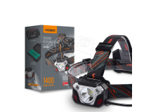 Налобный светодиодный фонарик H056 VIDEX 1400Lm 6500K