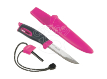 Нож-огниво LIGHT MY FIRE FireKnife Black Pin-pack Fuchsia