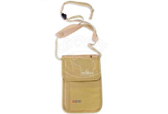 Кошелек нательный Tatonka Skin Neck Pouch RFID B Natural