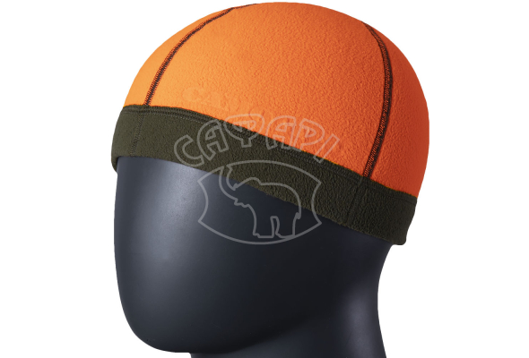 Двостороння флісова шапка Camo-Tec Marker Orange