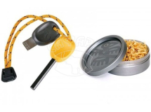 Набор огниво + щепки в банке LIGHT MY FIRE FS Scout 2.0+Tinder Dust Combo Yellow