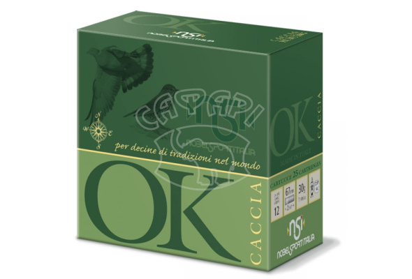 Дробь Nobel Sport Italy NOBEL OK 30 гр. кал. 12/67 №7