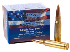 Патрон MESKO FMJ 308 Win 146 gr. купить