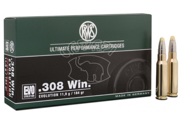 Патрон RWS .308 Win. EVO