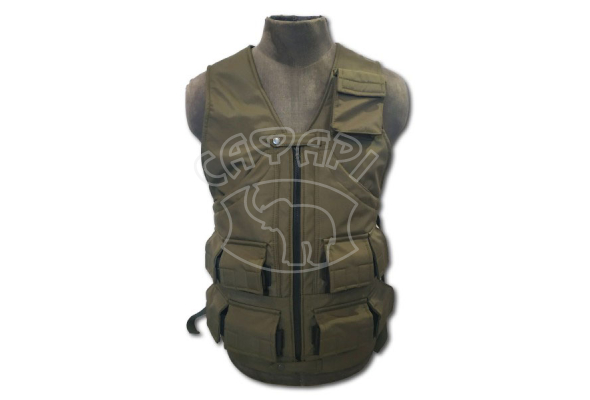 Жилет для полювання LeRoy Olive на флісі