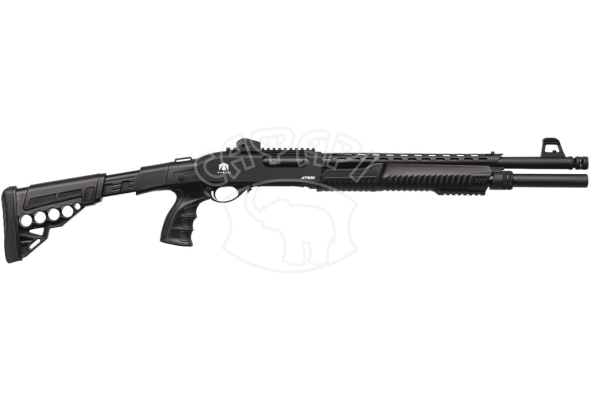 Ружье Huglu ATROX Tactic Plus Black Telescopic Stock 12/76 46 см 