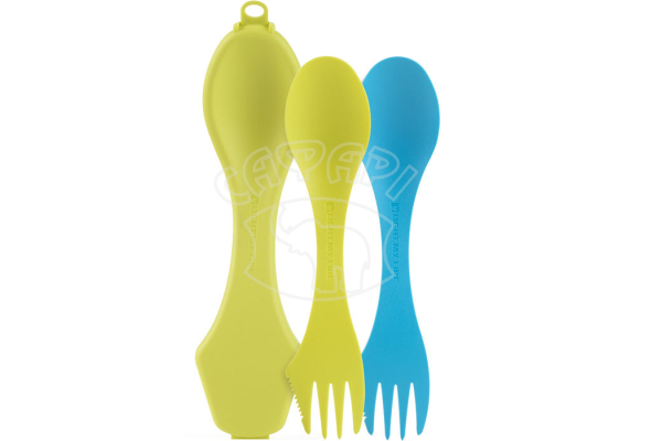 2 ложки в чохлі LIGHT MY FIRE Sporks'n Case Blue/Lime