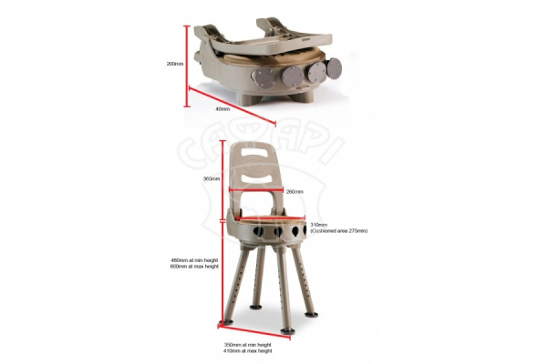 Складаний стілець для полювання Bergara Stag Folding Shooting Seat