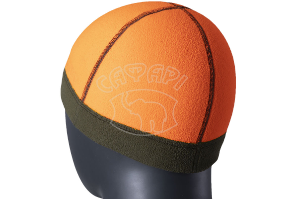Двостороння флісова шапка Camo-Tec Marker Orange