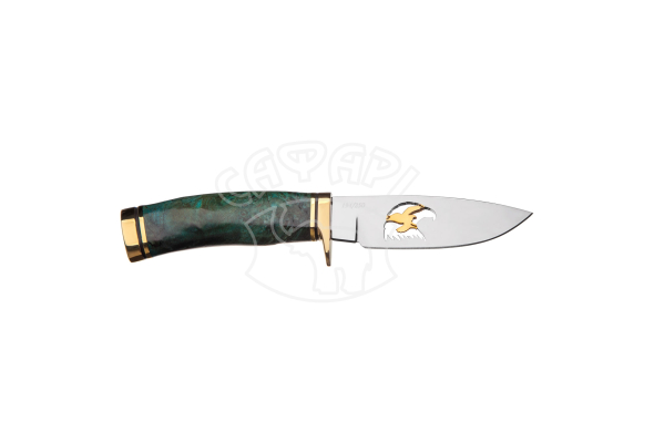 Нож с фиксированным клинком Buck Heritage Series, Burlwood Vanguard