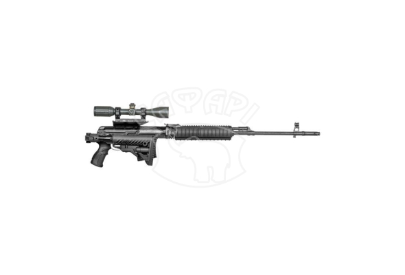  Приклад складаний з амортизатором Fab Defense до СВД