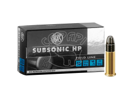Патрон RWS Subsonic Field Line .22 LR LHP 2,60 g (40GR) купить