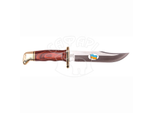 Нож с фиксированным клинком Buck 119 Ukrainian wood
