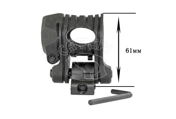 Крепление для подствольного фонаря на Picatinny Fenix 25-31mm High Quality Plastic