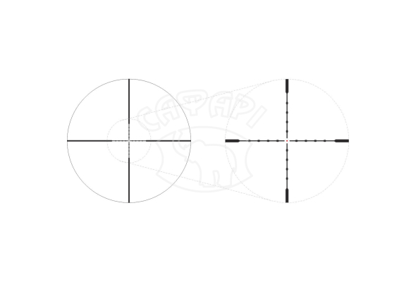 Оптический прицел YUKON Jaeger 3-12x56 сетка M01