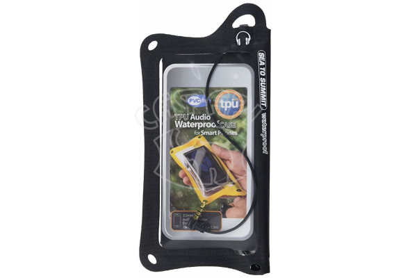 Водонепроникний чохол c аудіороз'ємом Sea To Summit TPU Audio W / P Case for Smartphone Black