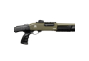 Ружье Huglu ATROX Tactic Khaki Telescopic Stock кал. 12/76 18.5