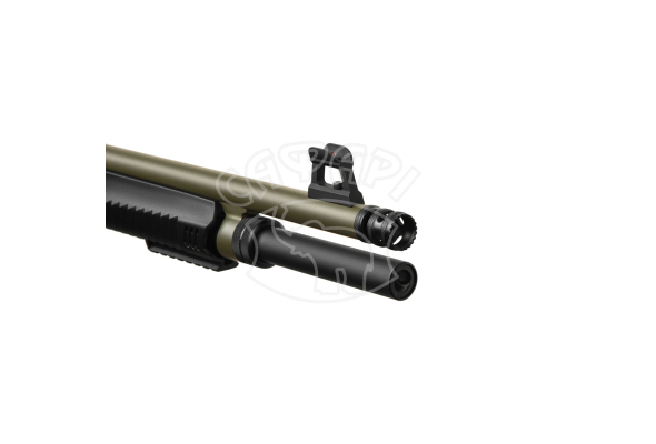 Ружье Huglu ATROX Tactic Khaki Telescopic Stock кал. 12/76 18.5