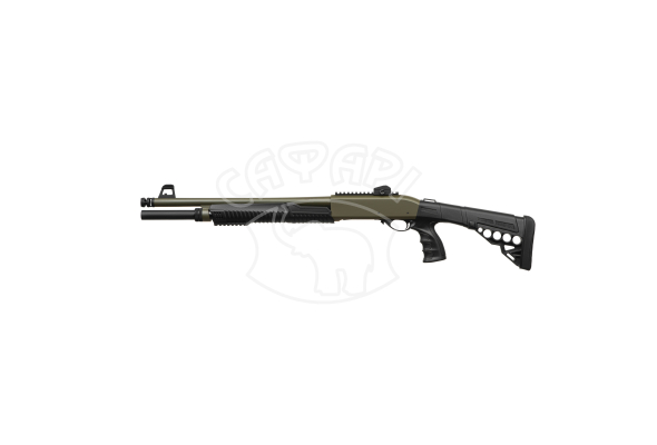 Ружье Huglu ATROX Tactic Khaki Telescopic Stock кал. 12/76 18.5