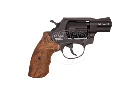 Травматический револьвер ZBROIA ALFA mod. 820G (орех)