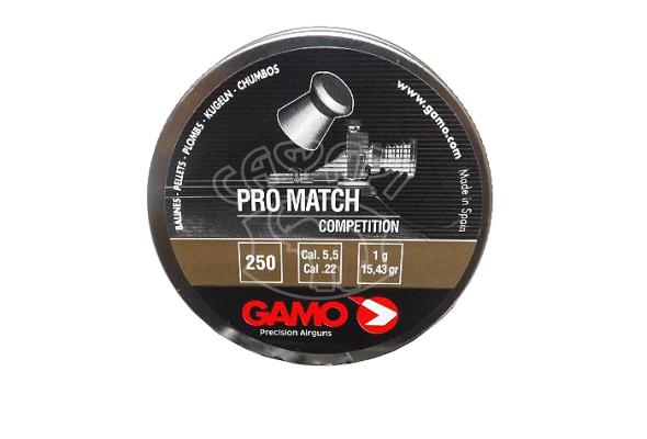 Пневматические пули Gamo Pro Match k .22 250 шт