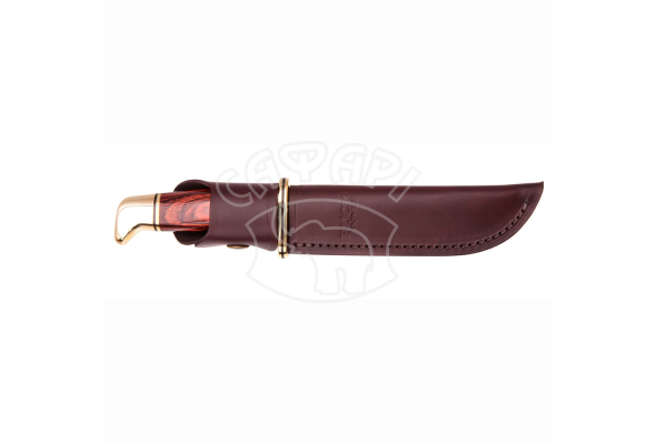 Ніж з фіксованим лезом Buck Buck 119 Ukrainian wood