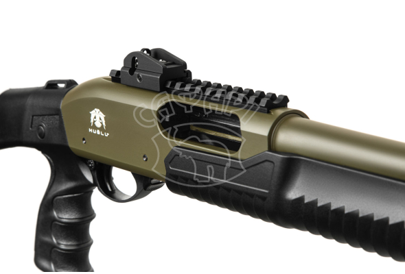Ружье Huglu ATROX Tactic Khaki Telescopic Stock кал. 12/76 18.5