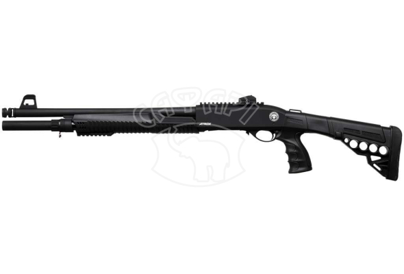 Ружье Huglu Atrox Tactic Black Telescopic Stock 12/47 СМ 7+1 