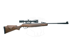Гвинтівка пневматична Stoeger X50 Wood Stock Combo з оптичним прицілом