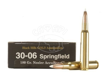 Патрон Black Hills Gold кал.30-06 пуля Nosler AccuВond масса 11,7 г