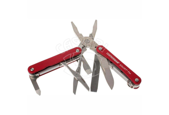 Мультитул-брелок Leatherman Squirt PS4 Red