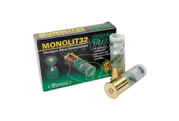 Патрон пулевой D Dupleks Monolit 32 Magnum 12/76 32 гр.