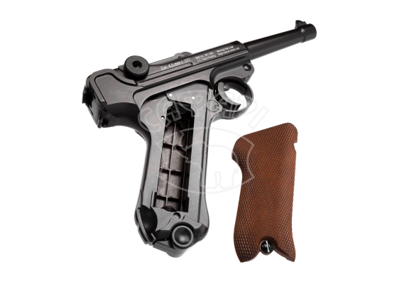 Пістолет пневматичний Gletcher P 08 Blowback (Parabellum)