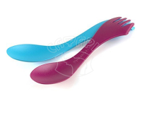 Набор ложек (2 шт.) LIGHT MY FIRE Spork XM 2-pack Fuchsia/Cyan Blue