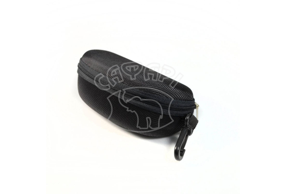 Жесткий чехол для очков на замке с карабином Global Vision Cordura