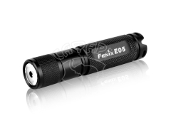 Кишеньковий тактичний ліхтар-брелок Fenix E05 R5 черний