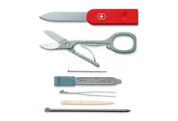 Нож-кредитка Victorinox SwissCard Red/Silver
