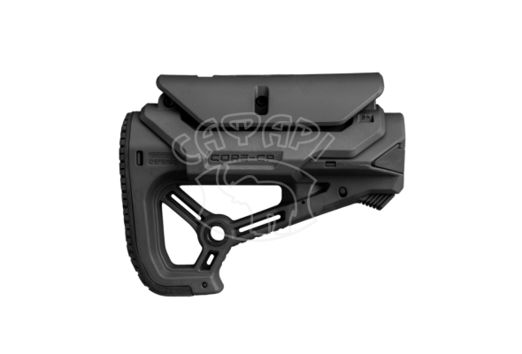 Приклад FAB Defense GL-CORE S CP з регульованою щокою без труби. Black