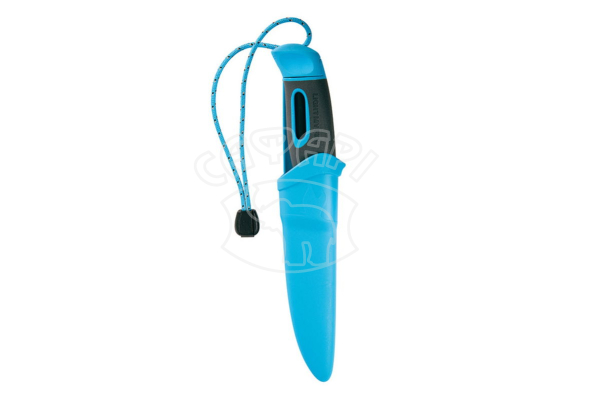 Ніж-кресало LIGHT MY FIRE FireKnife Black Pin-pack Cyan Blue